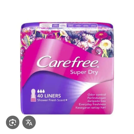 Carefree Super Dry 40 liners
