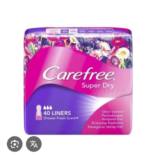 Carefree Super Dry 40 liners