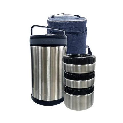 A Gourmet - Thermal Food Jar with Pouch