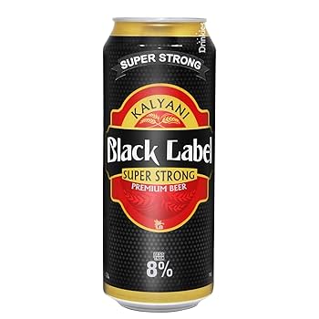 BLACK LABEL PREMIUM BEER 490ML