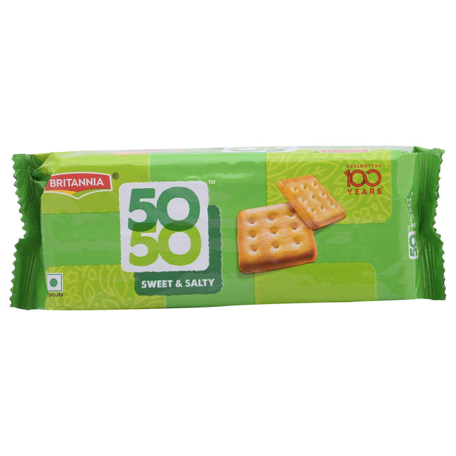 BRITANNIA 50-50 CRACKERS 62GM