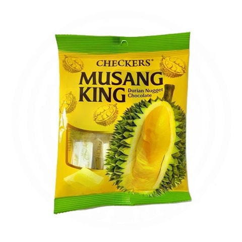 Checkers Musang King Durian Nugget Chocolate