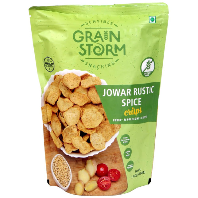GRAIN STORM JOWAR RUSTIC SPICE CRIPS