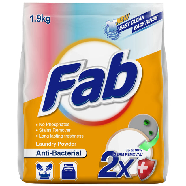 FAB ANTIBACTERIAL LAUNDRY POWDER