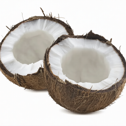 Fresh Indian Coconut - Broken into 2 halves