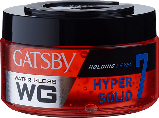 GATSBY HAIR GEL (HYPER SOLID) JAR