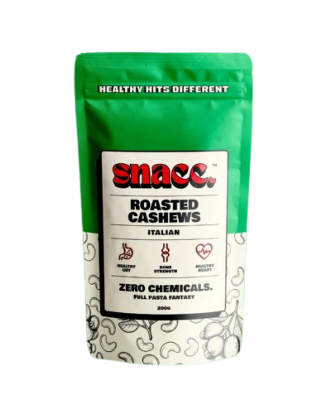 Snacc - Roasted Cashews (Italian)