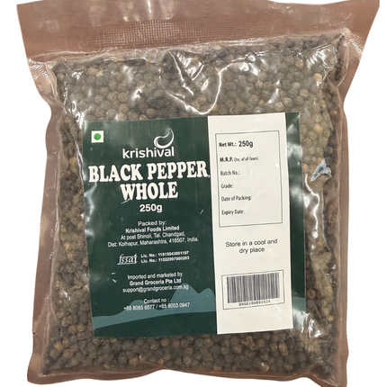 Krishival - Black Pepper (Whole)
