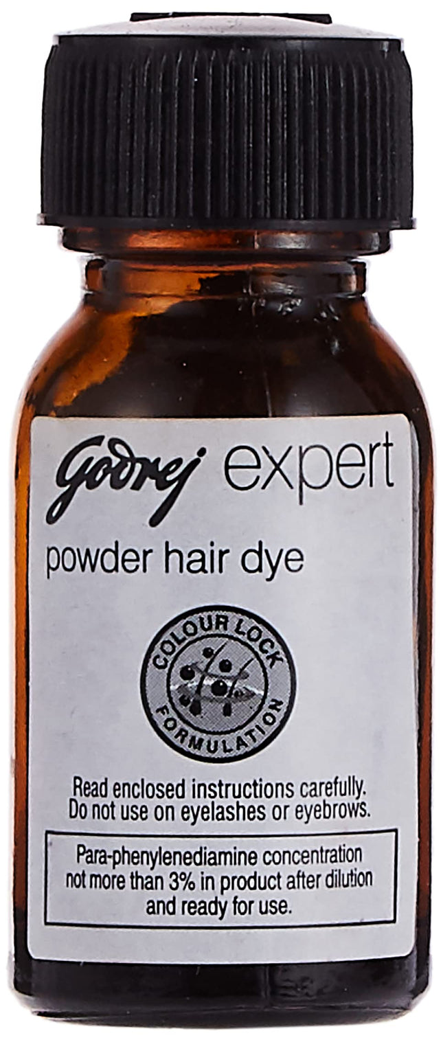 GODREJ HAIR DYE (BOTTLE) NATURAL BLACK POWDER