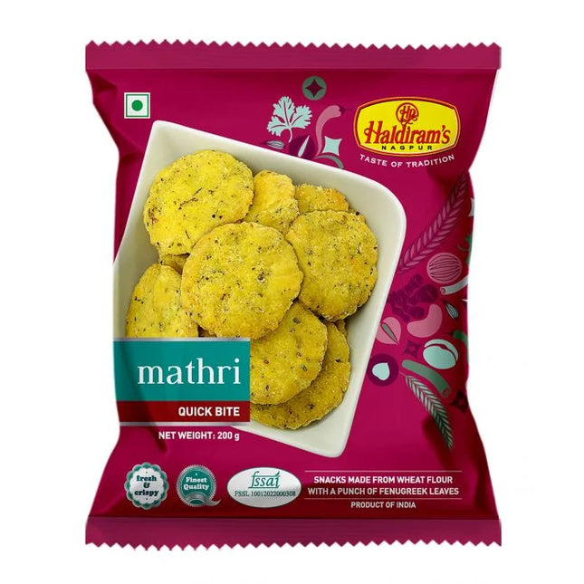 HALDIRAM MATHRI 200GM