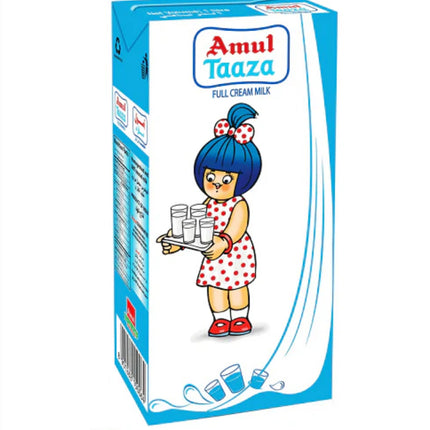 Amul Taaza Full Cream Milk 1L