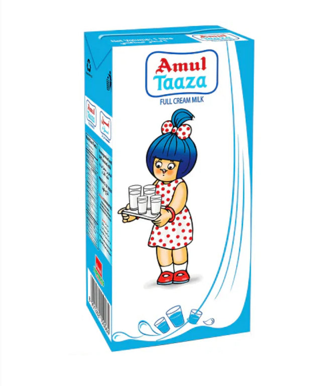 Amul Taaza Full Cream Milk 1L