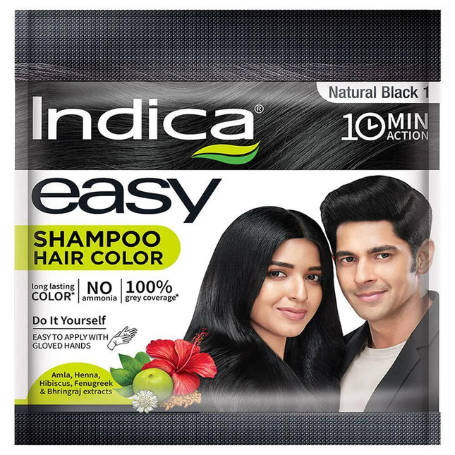 Indica easy Hair Colour - Natural Black 1