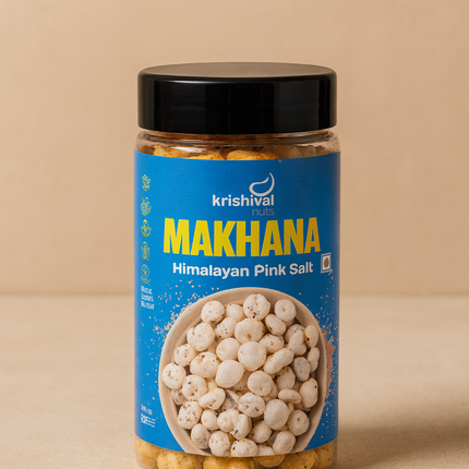 KRISHIVAL MAKHANA HIMALAYAN PINK SALT