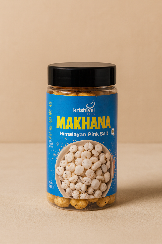 KRISHIVAL MAKHANA HIMALAYAN PINK SALT