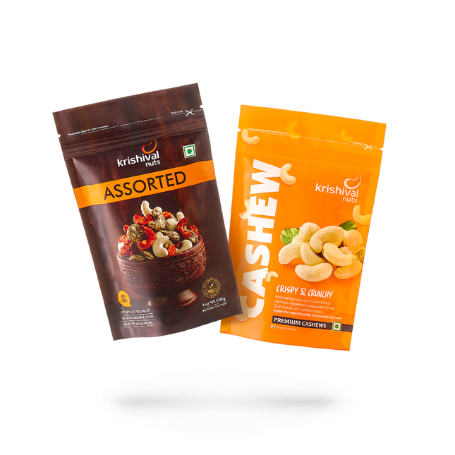 Popular Cashews + Assorted Cashews