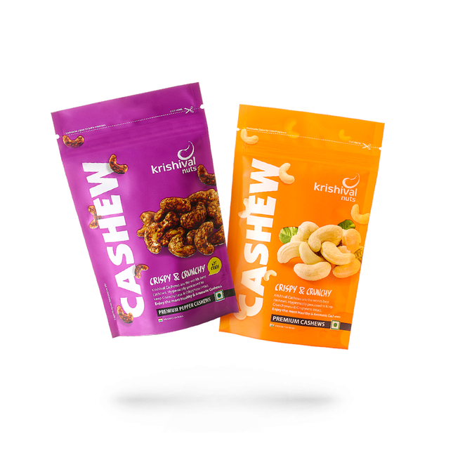 Popular Cashews + Pepper Cashews