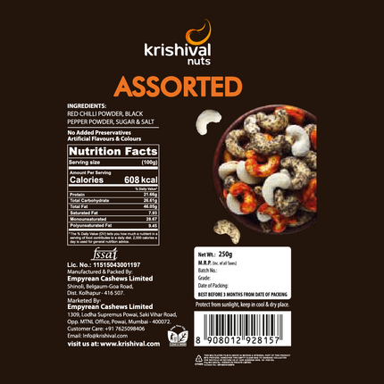 Assorted Cashew 250g