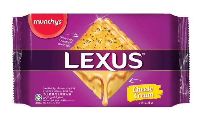Lexus Crackers with Cream Cheese filling
