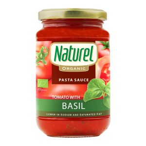 NATUREL ORGANIC PASTA SAUCE TOMATO WITH BASIL