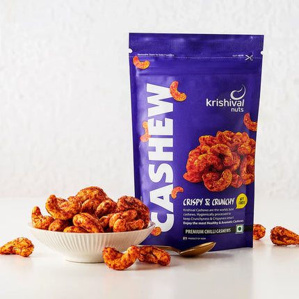Salted Cashews | Pepper Cashew | Chilli Cashew ( Flavored Cashew Combo )