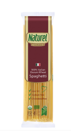 NATURAL ORGANIC DURUM WHEAT SPAGHETTI