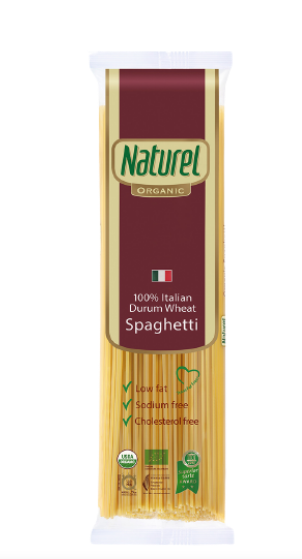 NATURAL ORGANIC DURUM WHEAT SPAGHETTI