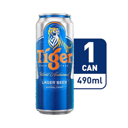 TIGER BEER 490ML