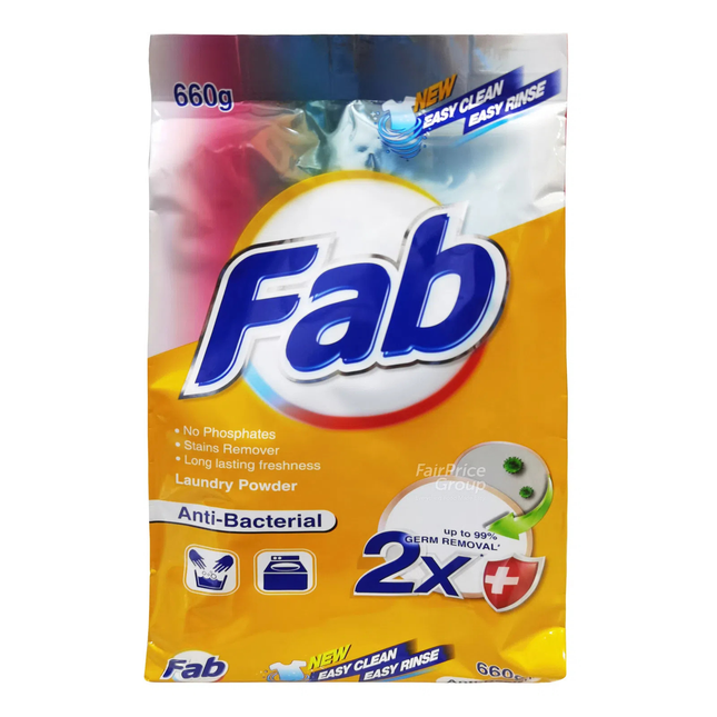 Fab Laundry Powder - Anti-Bacterial