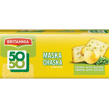 Britannia 50-50 Crackers - Maska Chaska