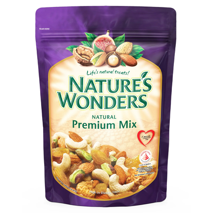 Natural Nuts - Premium Mixed Salted Nuts