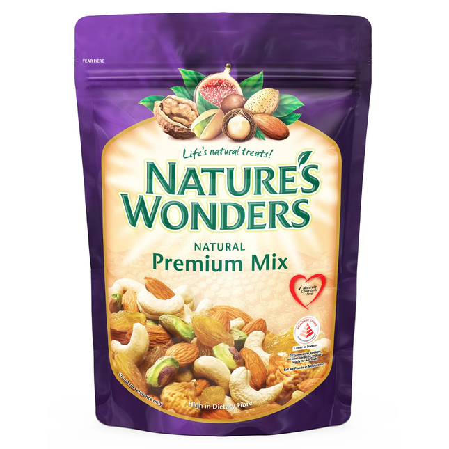 Natural Nuts - Premium Mixed Salted Nuts