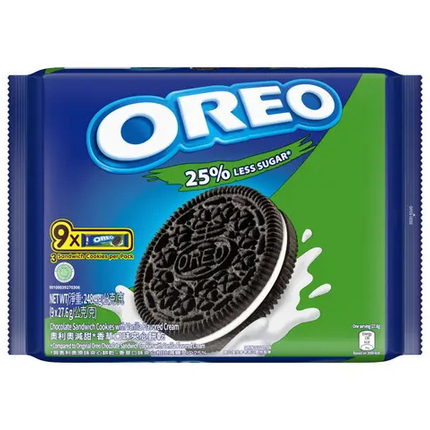Oreo Cookies - Vanilla Cream (25% less sugar)