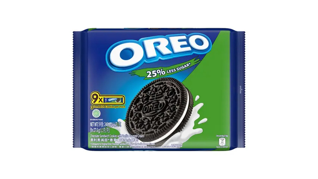 Oreo Cookies - Vanilla Cream (25% less sugar)