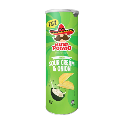 Mister Potato Crisps - Sour Cream & Onion Flavour