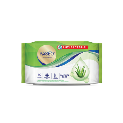 Paseo Anti-Bacterial Cleansing Wipes