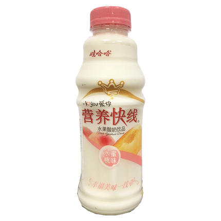 Nutrient Express Peach Flavoured Milk