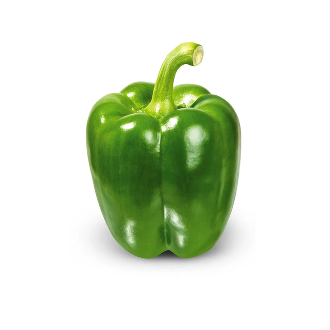 Fresh Green Capsicum (Bell Peppers)