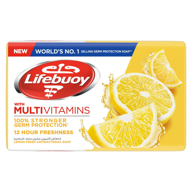 Lifebuoy Multi-Vitamin Bar Soap - Lemon Fresh