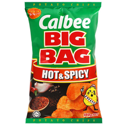 Calbee Big Bag Chips - Hot & Spicy