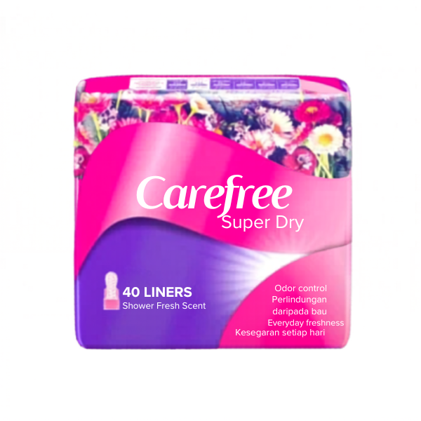 Carefree Super Dry Panty Liners