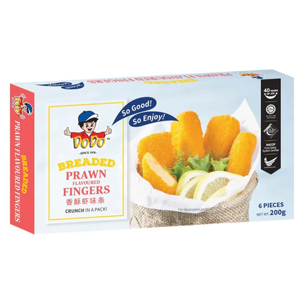 Dodo Breaded Prawn Flavoured Fingers 200 gm