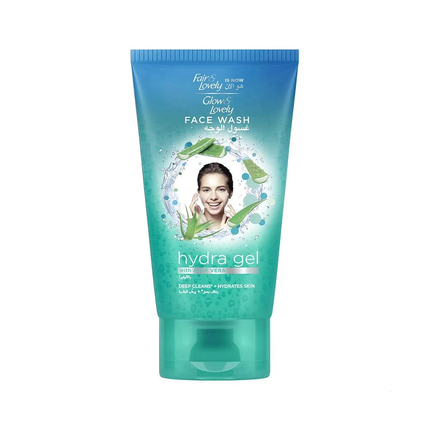 Fair & Lovely Glow & Lovely Face Wash - Hydra Gel with Aloe Vera