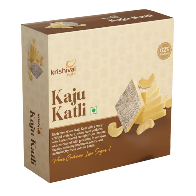 Krishival Nuts - Kaju Katli