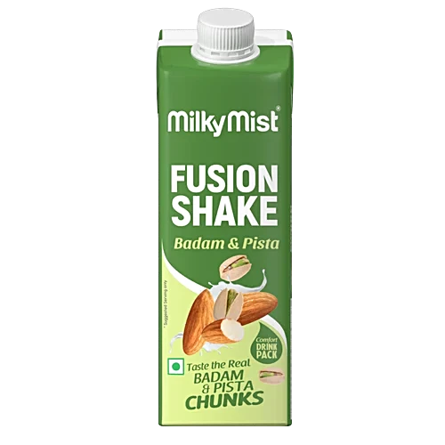 Milky Mist Fusion Shake - Badam and Pista Flavoured