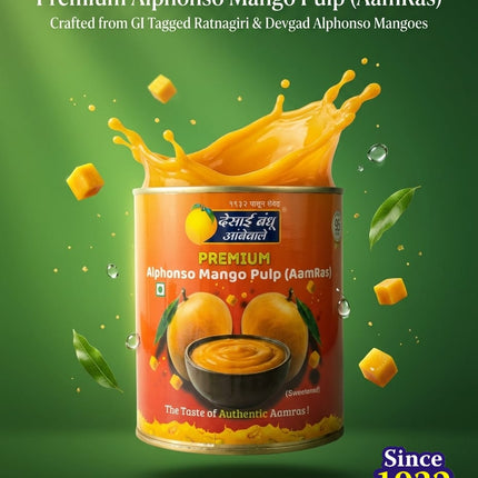 Premium Alphonso Mango Pulp