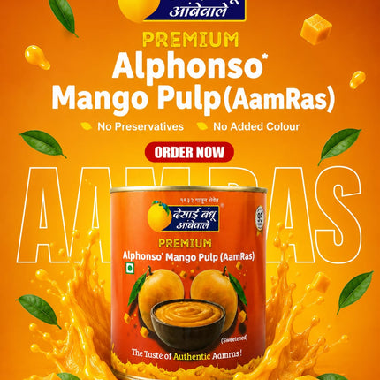 Premium Alphonso Mango Pulp