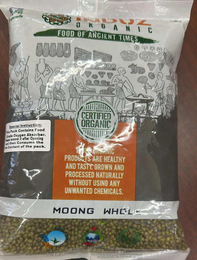 Induz Moong Whole Green 500gm