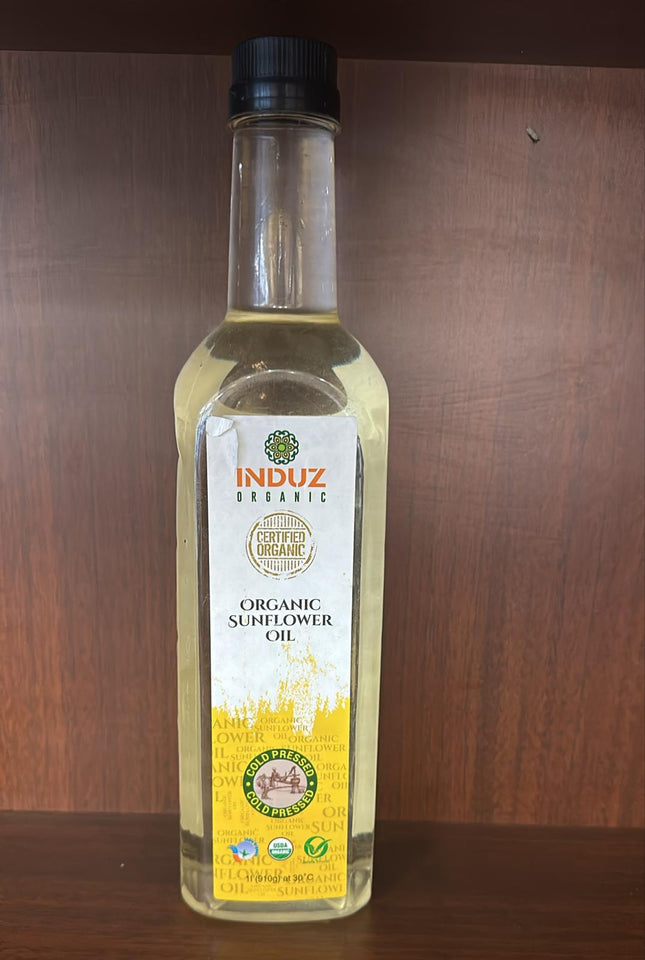 Induz Organic Sunflower Oil 1L