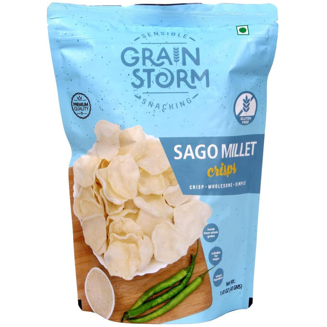 GRAIN STORM SAGO MILLET CRISPS